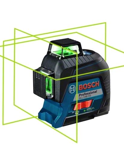 Máy cân mực laser Bosch GLL 3-60 XG (12 Tia xanh)